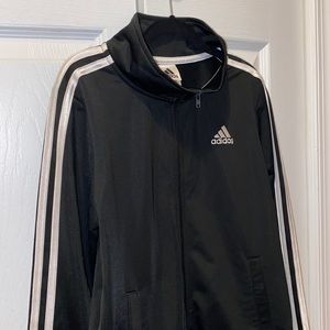 3/$25 Adidas Big Boys Zip front Tricot Jacket